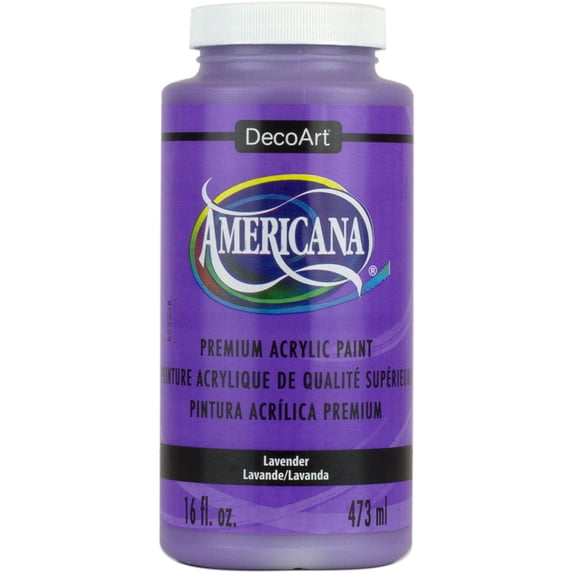 DecoArt Americana Acrylics 16 fl oz, Purple Color Family, Matte Finish, Paint for Art, Craft & DIY