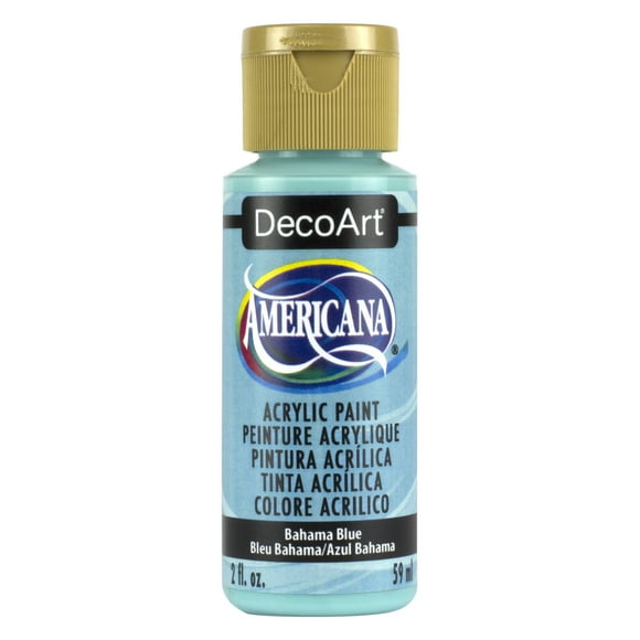 DecoArt Americana Acrylic Color, 2 oz., Bahama Blue
