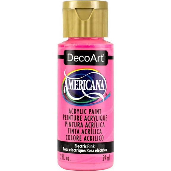 DecoArt Americana Acrylic Paint, 2 oz, Red Color Family, Matte Finish
