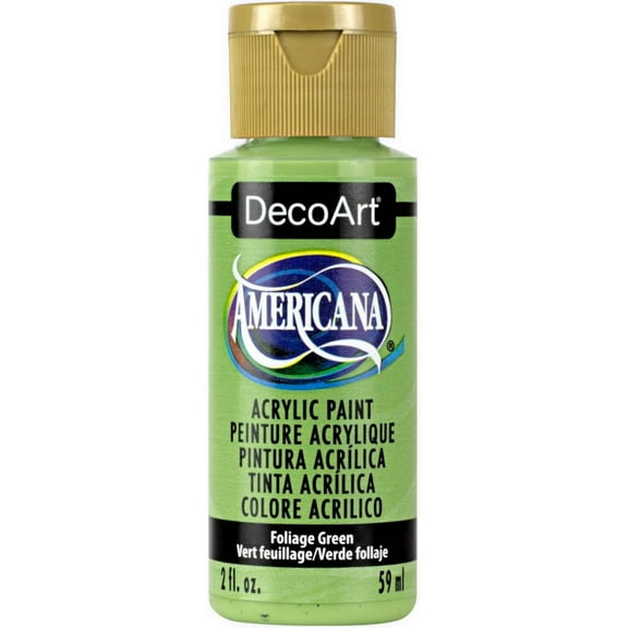 DecoArt Americana Acrylics Green Color Family – 2oz Craft & DIY Paints
