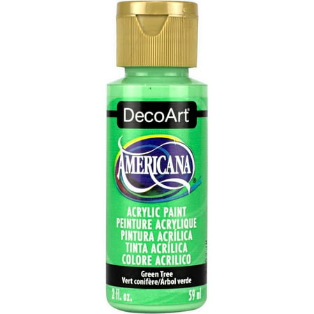 DecoArt Americana Acrylics Green Color Family – 2oz Craft & DIY Paints