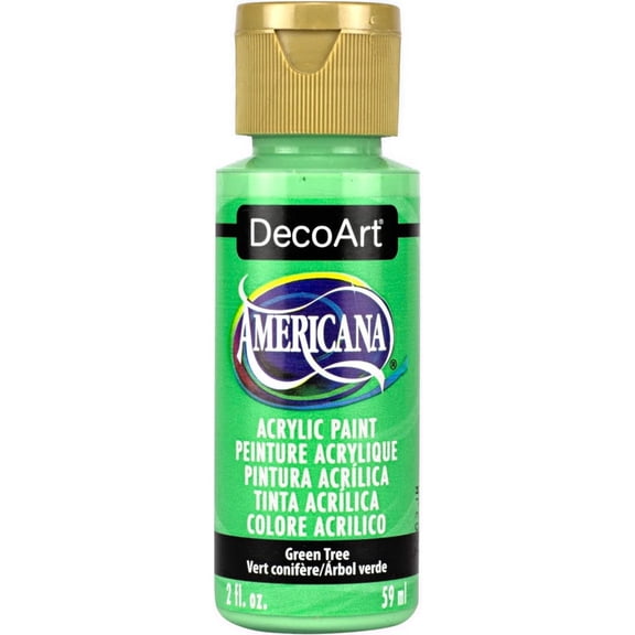 DecoArt Americana Acrylic Paint 2oz-Green Tree