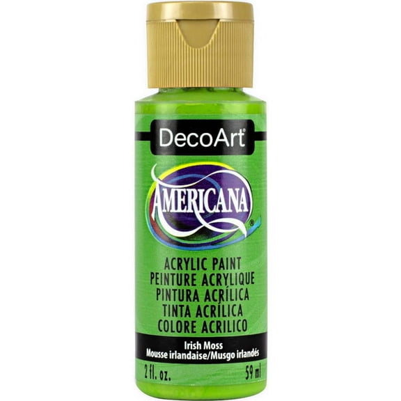 DecoArt Americana Acrylics Green Color Family – 2oz Craft & DIY Paints