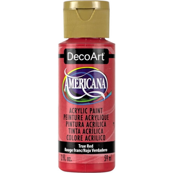 DecoArt Acrylic Paint, 2 oz, Red Color Family, Matte Finish