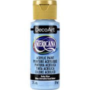 DecoArt Americana Acrylic Paint, 2 oz, Blue Color Family, Matte Finish