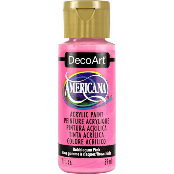 DecoArt Americana Acrylic Paint, 2 oz, Red Color Family, Matte Finish