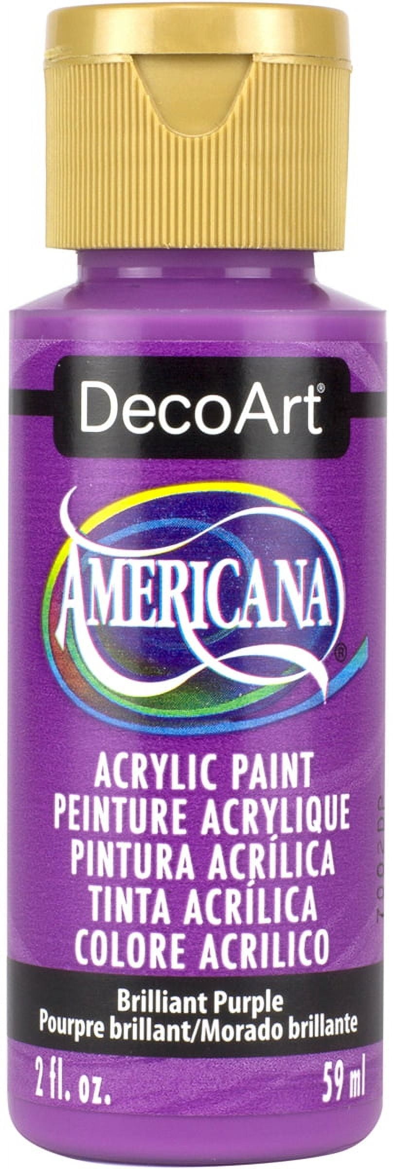 DecoArt Americana Acrylic Paint 2ozBrilliant Purple