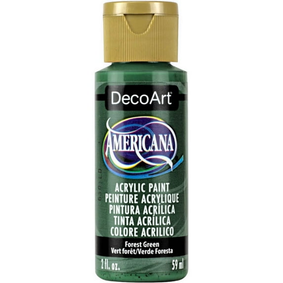 DecoArt Americana Acrylics Green Color Family – 2oz Craft & DIY Paints