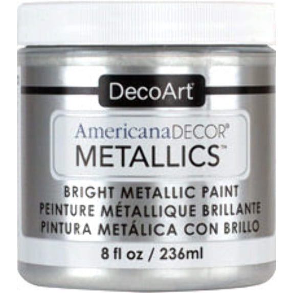 DecoArt Americana Decor 8oz Metallics Paint for Furniture & Home Décor