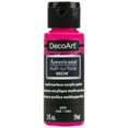 thumbnail image 1 of DecoArt Americana Multi-Surface Acrylic Color, 2 oz., Neon Pink, 1 of 2