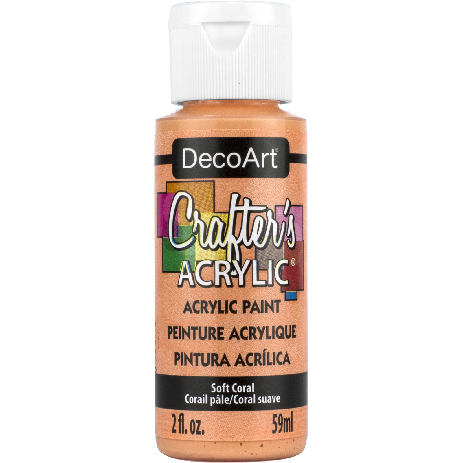 Decoart Crafter's Acrylic Paint, 2-Ounce, Cherry Blossom Pink