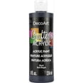 thumbnail image 1 of DecoArt Crafter's Acrylic Paint, 8 oz., Black, 1 of 2