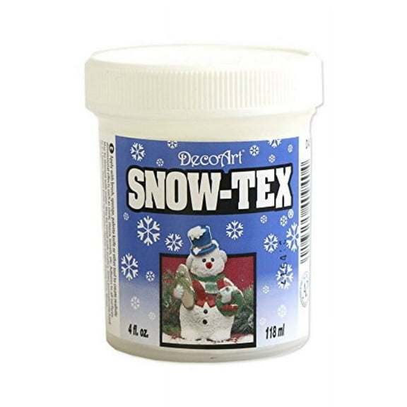 DecoArt DAS9-4 Snow-Tex, 4-Ounce