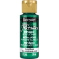 thumbnail image 1 of DecoArt Dazzling Metallics Acrylic Paint 2oz-Crystal Green, 1 of 1