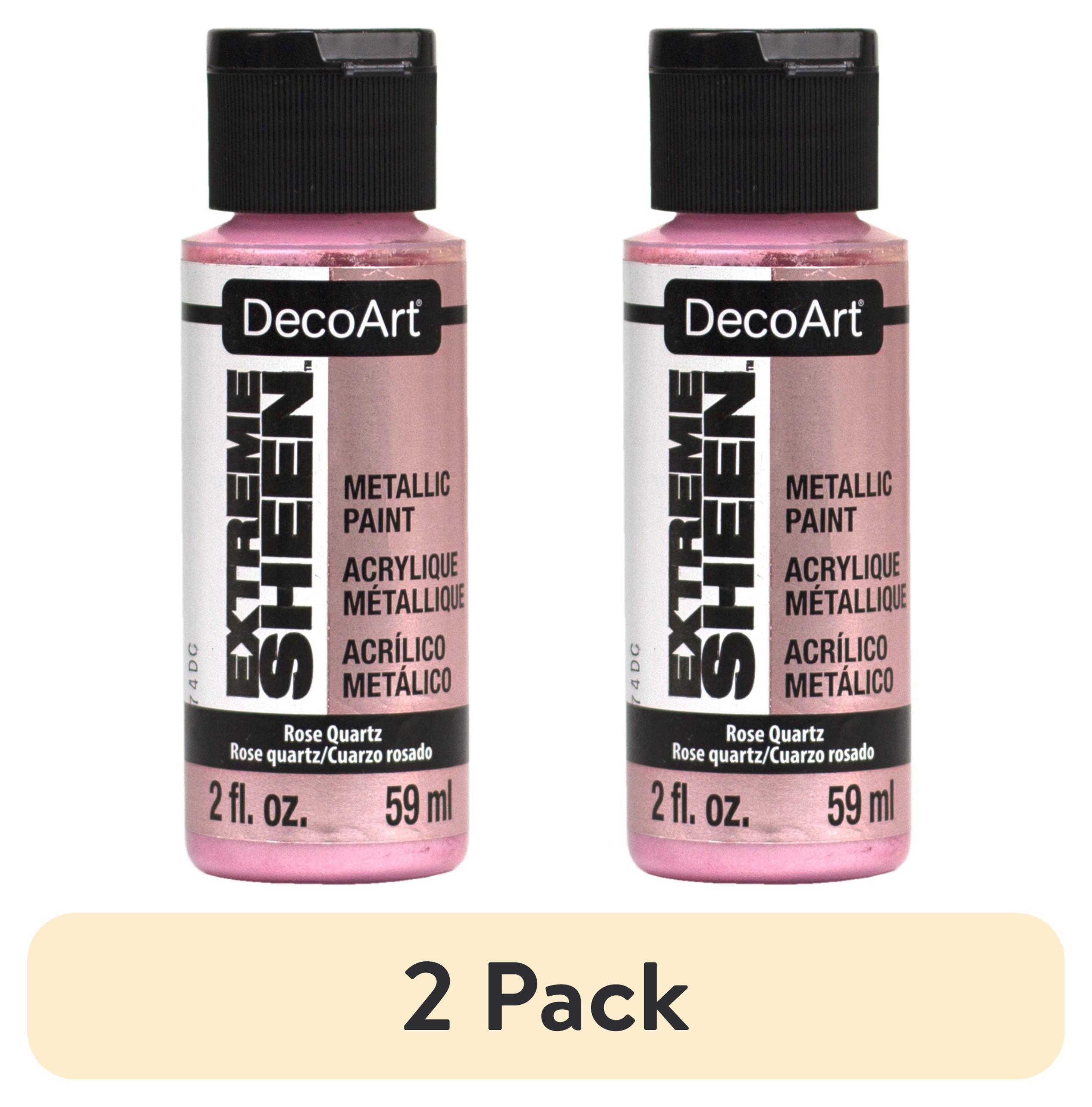 (2 pack) DecoArt Extreme Sheen Paint 2oz-Rose Quartz - Walmart.com