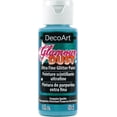 thumbnail image 1 of DecoArt Glamour Dust Glitter Paint 2oz-Turquoise Sparkle, 1 of 2