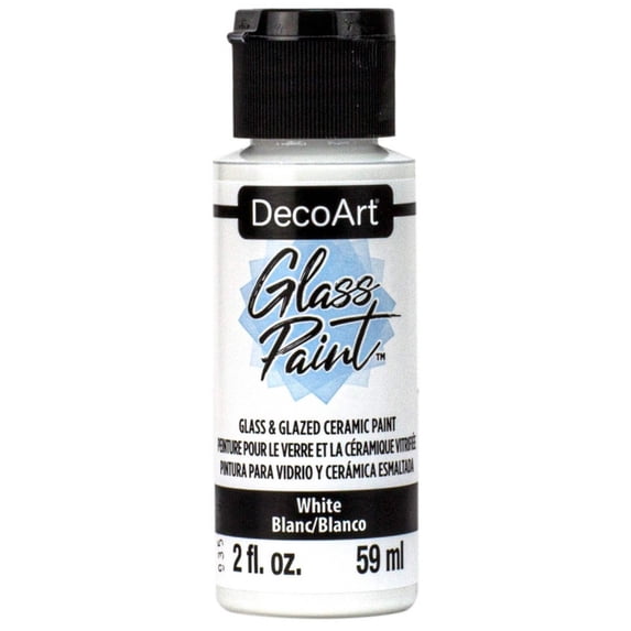 DecoArt Glass Paint 2oz-White