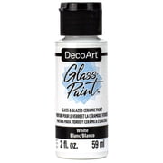 DecoArt Glass Paint 2oz-White