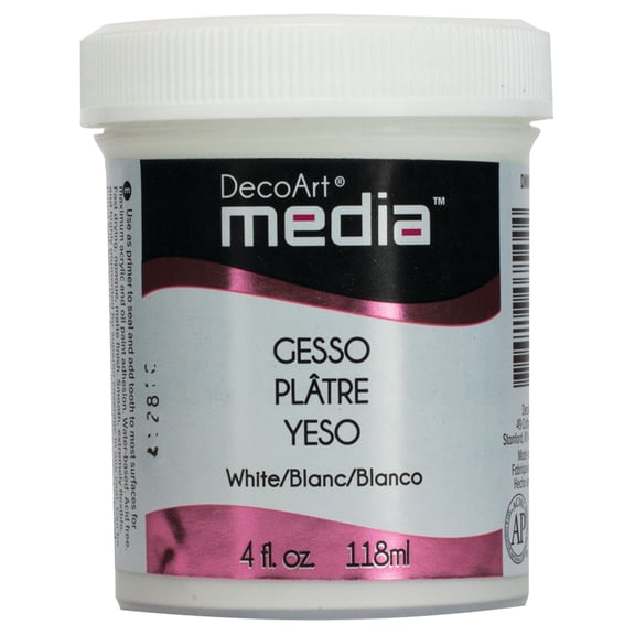 DecoArt Media Gesso, 4 oz., White