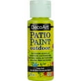 thumbnail image 1 of DecoArt Patio Paint Outdoor Acrylic, Lime Zest – Weather-Resistant Craft Paint, 2 oz, 1 of 7