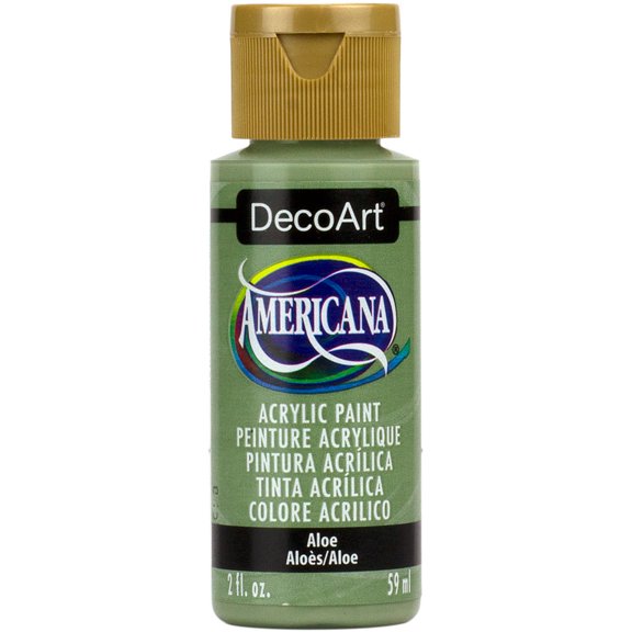 DecoArt Americana Acrylics Green Color Family – 2oz Craft & DIY Paints