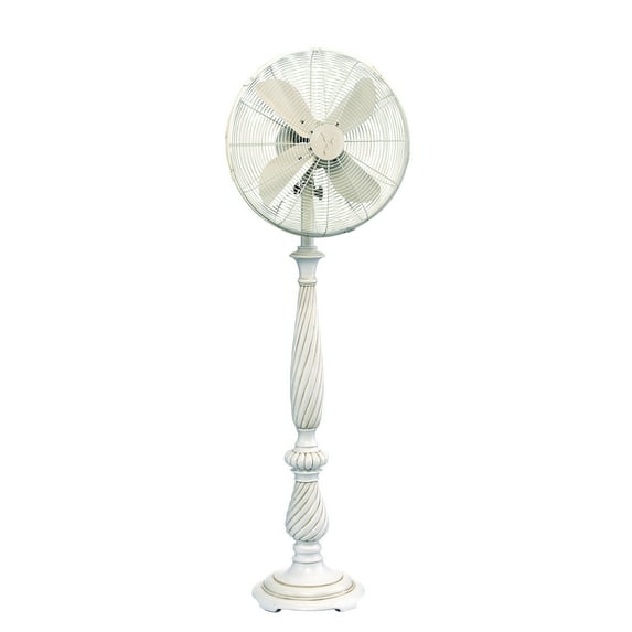 DecoBREEZE Pedestal Fan Adjustable Height 3-Speed Oscillating Fan, 16-Inch, Providence