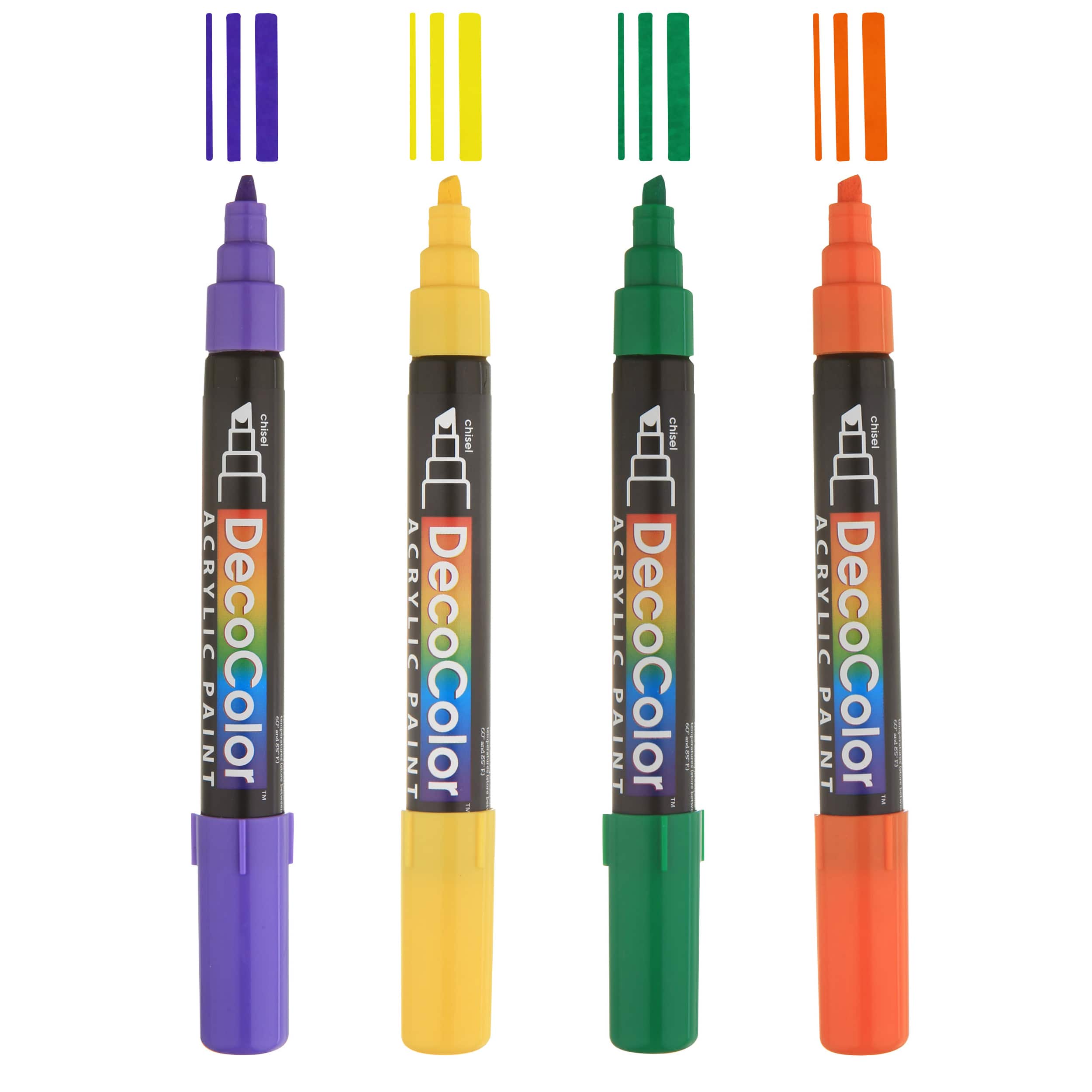DecoColor® Chisel Tip Acrylic Paint Marker Set