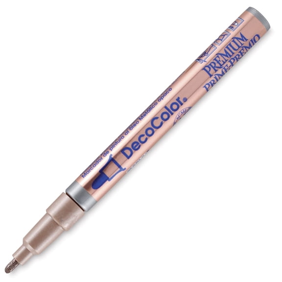 DecoColor Premium Paint Marker - Rose Gold, Bullet Tip, 2 mm