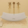 thumbnail image 1 of DecoLav Darya Incandescense Plastic Rectangular Vessel Bathroom Sink, 1 of 7