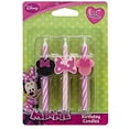 thumbnail image 1 of DecoPac Disney Minnie Mouse Cake Candles, Pink, 1 of 1