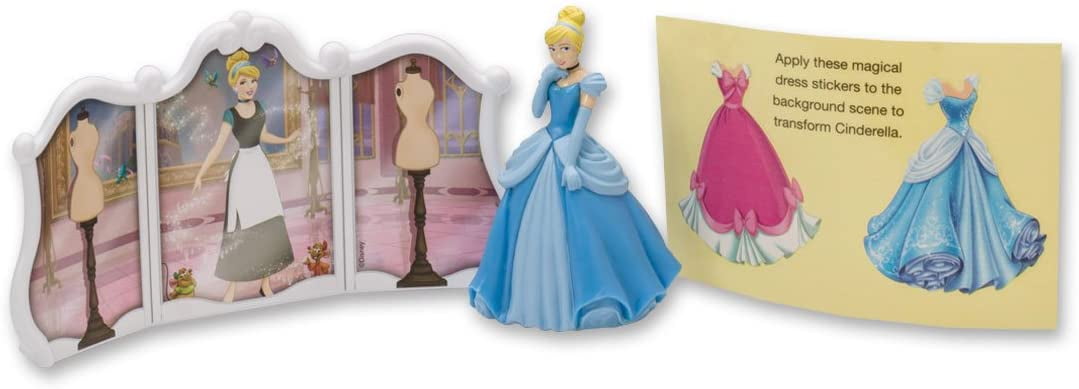 DECOPACSS DecoPac Disney Princess Cinderella Transforms DecoSet Cake Topper