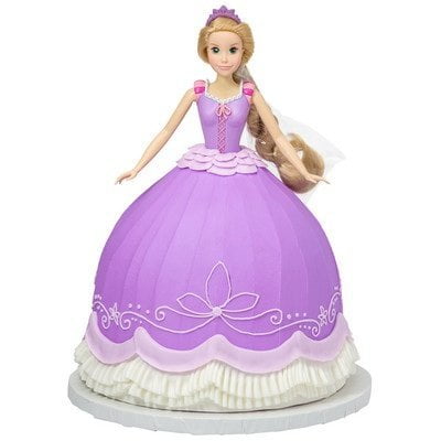 DecoPac Disney Princess Doll Signature Cake DecoSet Cake Topper, Rapunzel, 11"