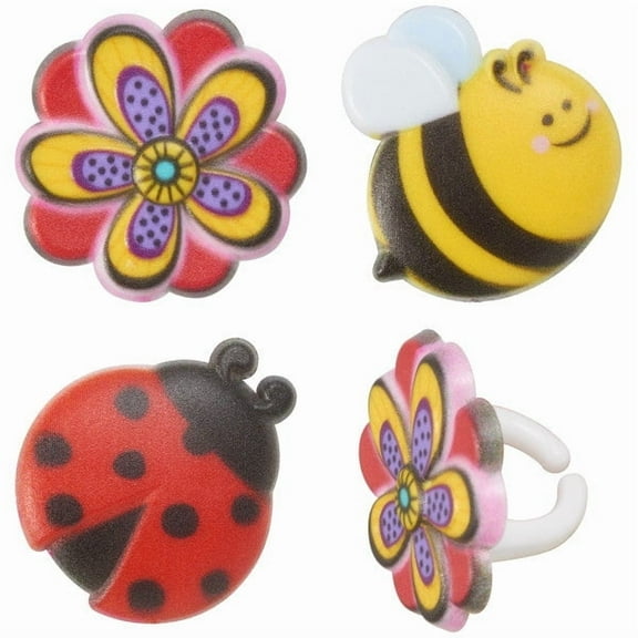 DecoPac Harvest Friends Cupcake Rings 144 count