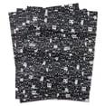 thumbnail image 1 of DecoPatch Decorative Papers - Black/White Cats, Pkg of 3, 12" x 16", 1 of 1