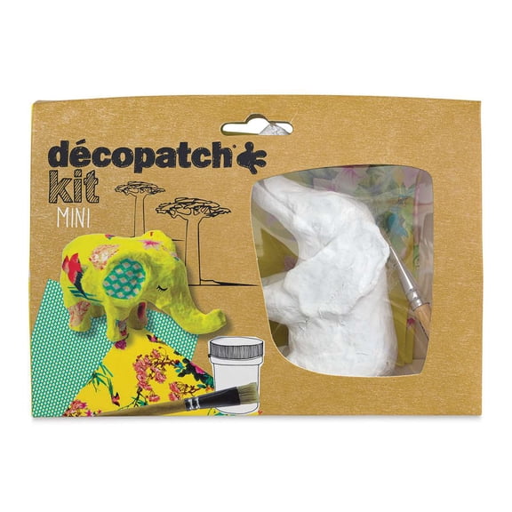 DecoPatch Paper Mache Elephant Kit
