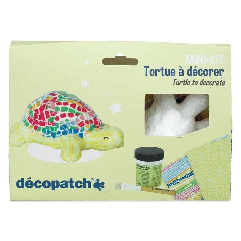 DecoPatch Paper Mache Turtle Kit 