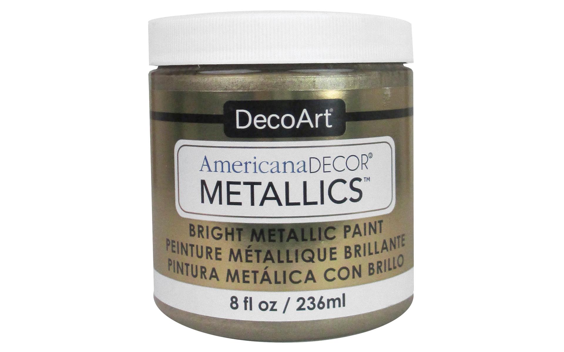 Decoart Americana Decor Metallics 8oz ChampagnGld