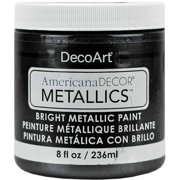 DecoArt Americana Decor 8oz Metallics Paint for Furniture & Home Décor