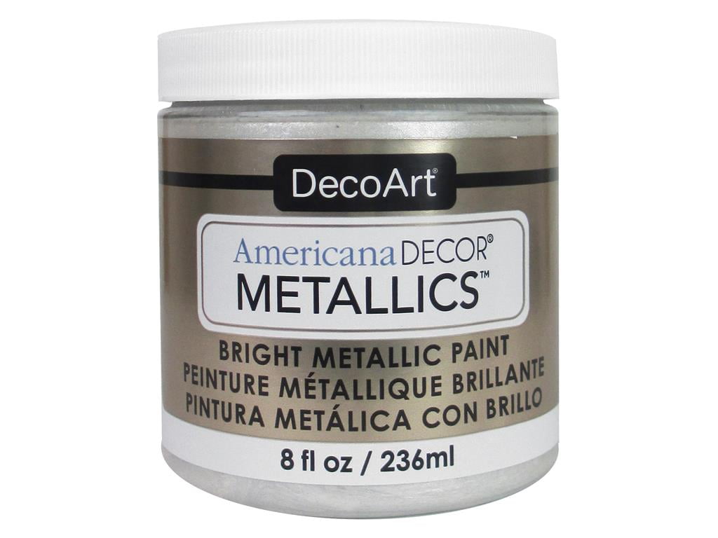 Decoart Americana Decor Metallics 8oz Pearl