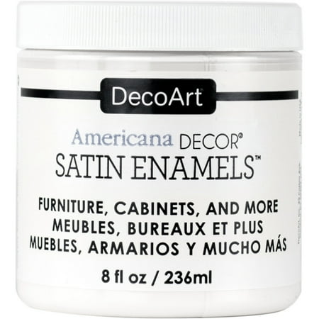 DecoArt Americana Decor 8oz Satin Enamels Paint for Cabinets & Furniture