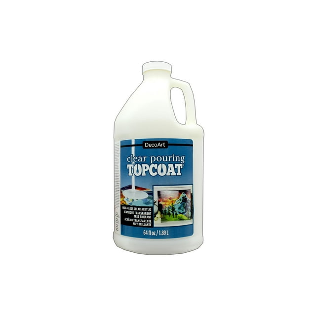 Decoart Clear Pouring Topcoat 64oz