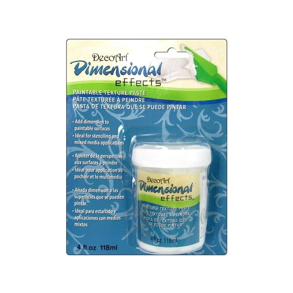 Decoart Dimensional Effects Texture Paste 4oz Card