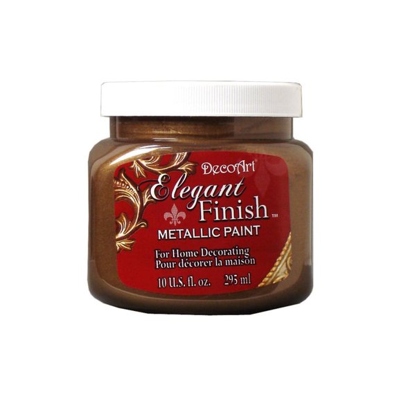 Decoart Elegant Finish Paint 10oz Met RichEspresso