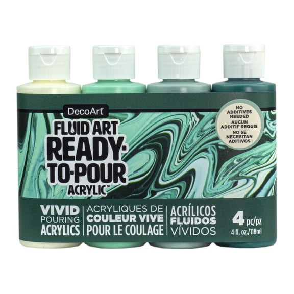 FLUIDART 4OZ SOOTH NATURE 4CLR