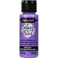 thumbnail image 1 of DecoArt Glass Paint 2oz-Soft Violet, 1 of 11