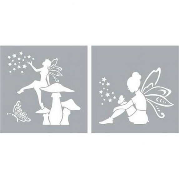 Decoart a Decor Stencil 8x8 Fairies