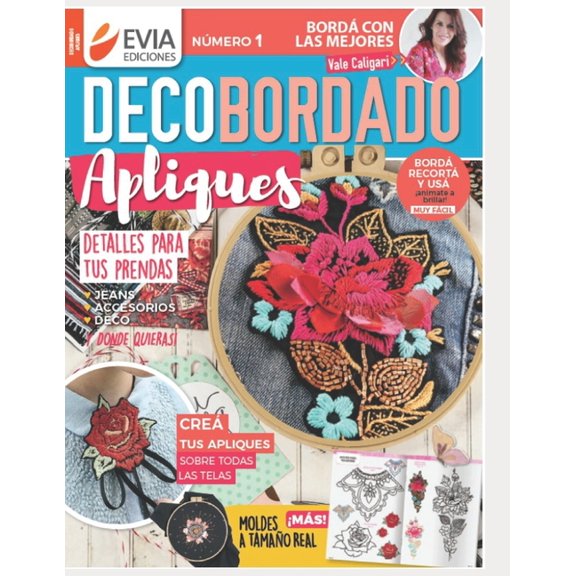 Decobordado: Decobordado 1 : apliques (Paperback)