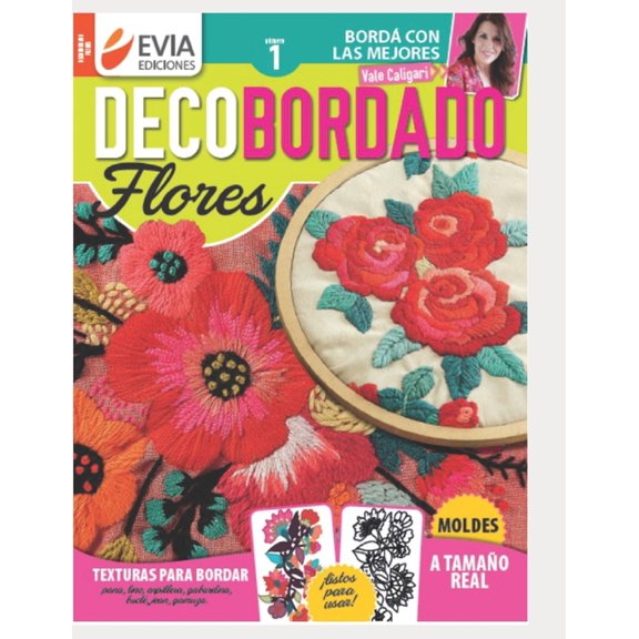 Decobordado: Decobordado 1 : flores (Paperback)