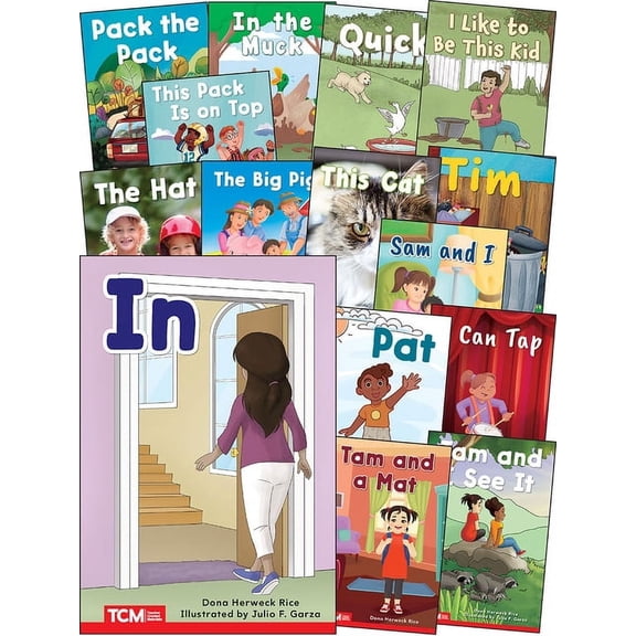 Decodable Books: Read & Succeed Decodable Books Grade Pk-K Set 1: 15-Book Set, (Paperback)