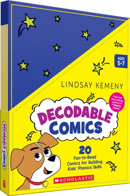 Decodable Comics (Single-Copy Set): 20 Fun-To-Read Comics for Building Kids' Phonics Skills, (Paperback)